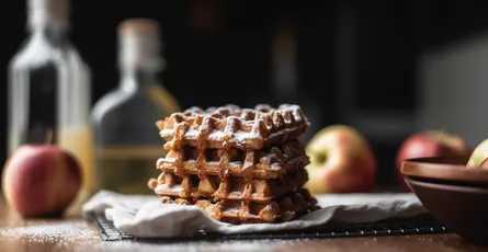 Apple Cinnamon Waffles Recipe