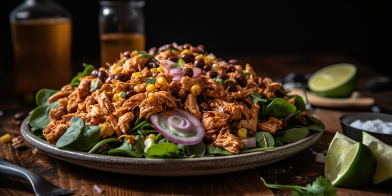 BBQ Chicken Salad: A Delicious and Healthy Twist on a Classic Dish