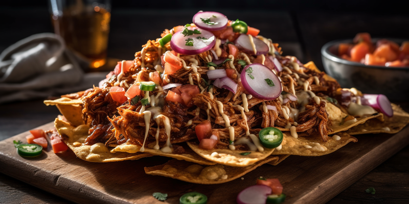 BBQ Pulled Pork Nachos