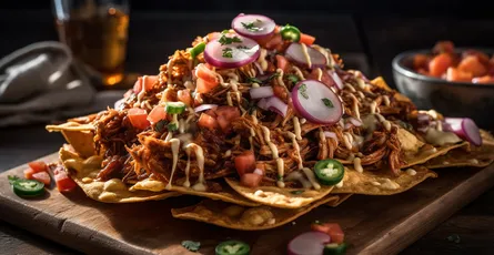 BBQ Pulled Pork Nachos