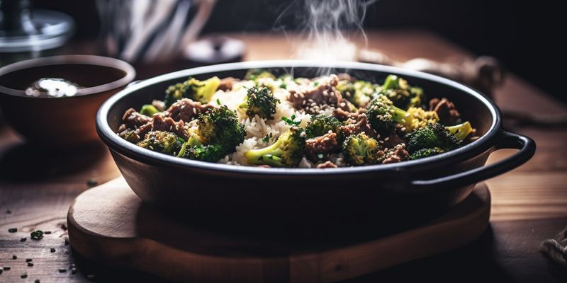 Beef and Broccoli Stir Fry