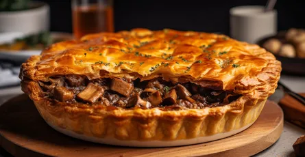 Beef and Mushroom Pie Recipe