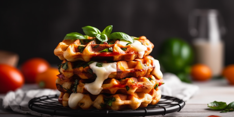 Caprese Waffles