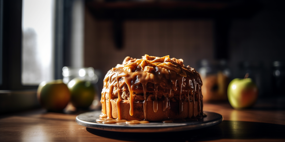 Caramel Apple Cake