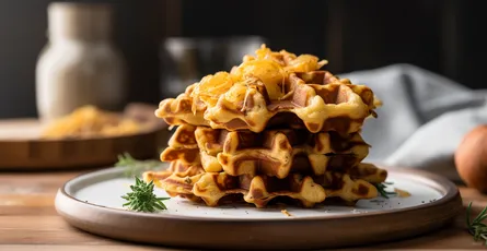 Cheddar Waffles: A Savory Twist on a Breakfast Classic