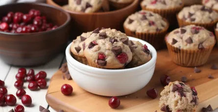 Cherry Chocolate Chip Muffins