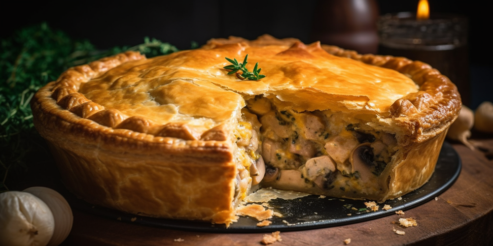 Chicken and Mushroom Pie