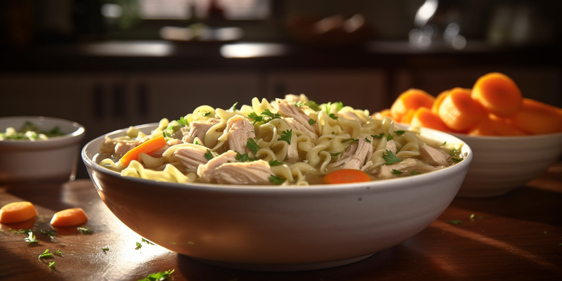 Homemade Chicken Noodle Soup Recipe