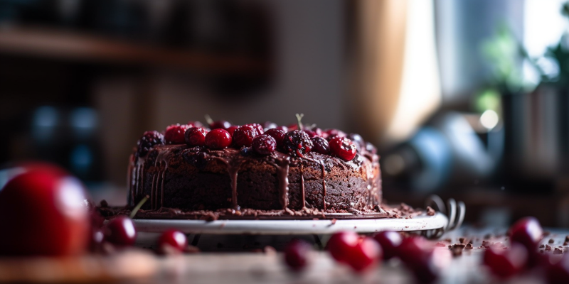 Chocolate Cherry Cake