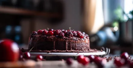 Chocolate Cherry Cake