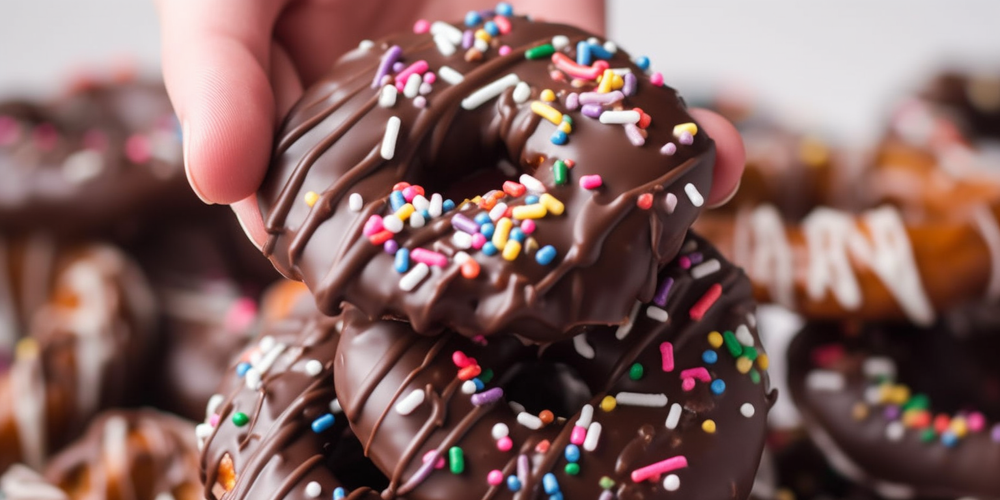 Chocolate Dipped Pretzels