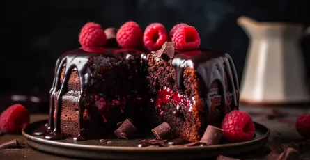 Chocolate Raspberry Cake