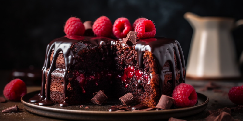 Chocolate Raspberry Cake