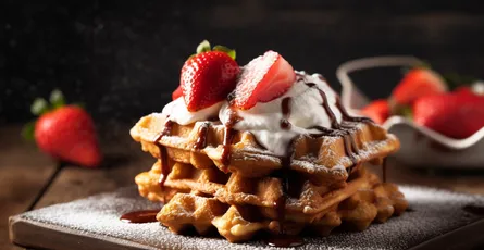 Churro Waffles: A Sweet Twist on a Classic Breakfast Dish