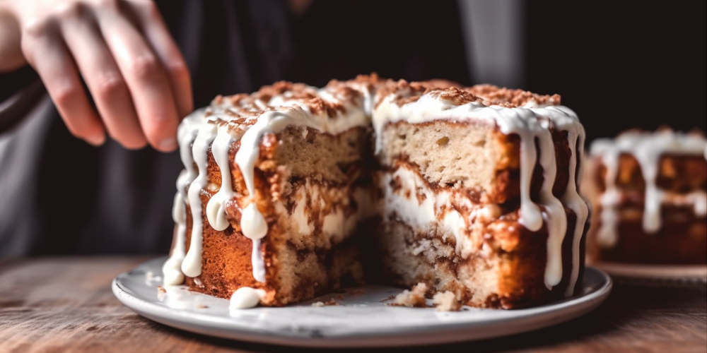 Cinnamon Roll Cake