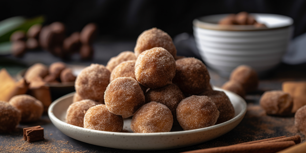 Cinnamon Sugar Donut Holes