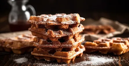 Cinnamon Sugar Waffles