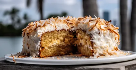 Coconut Cake Recipe - A Tropical Delight