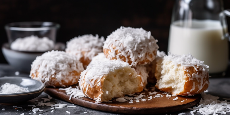 Coconut Cream Doughnuts Recipe