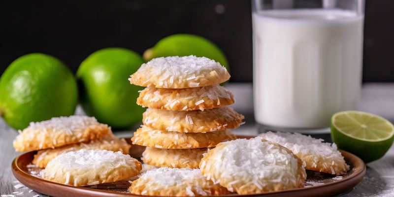 Coconut Lime Cookies: A Perfect Combination of Citrus and Sweetness