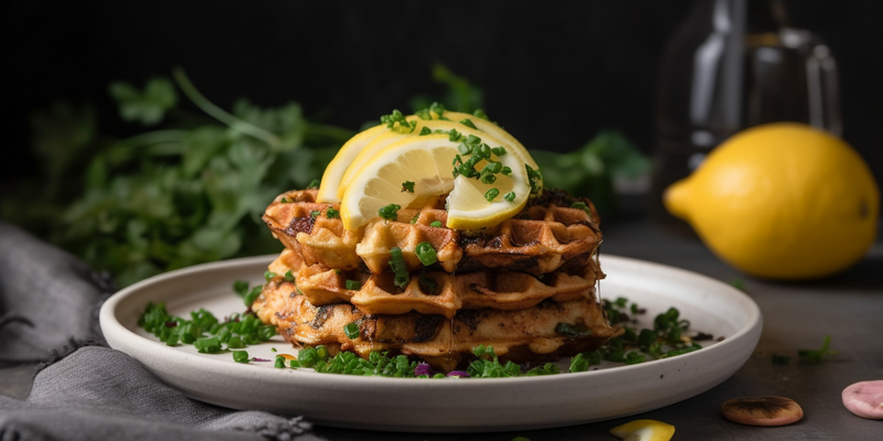 Crab Cake Waffles