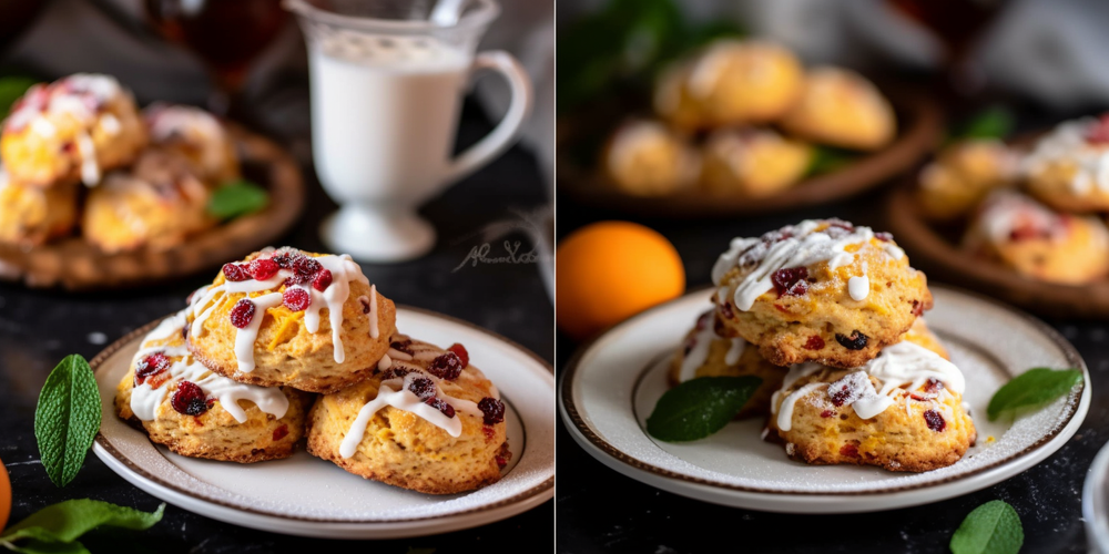 Cranberry Orange Scones