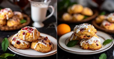 Cranberry Orange Scones