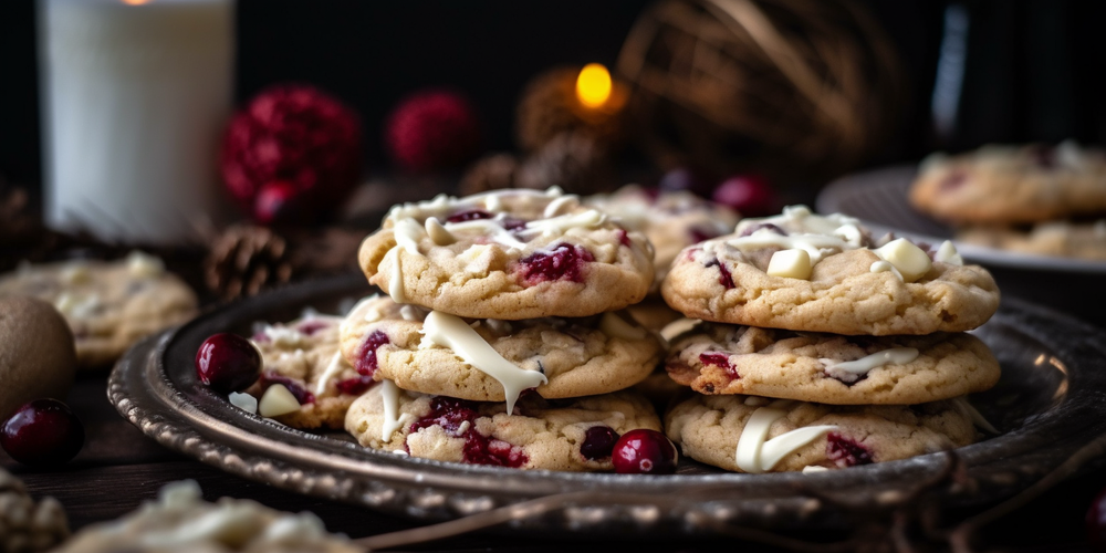 Cranberry White Chocolate Cookies