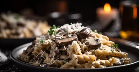 Creamy Mushroom Pasta Recipe