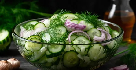 Refreshing Cucumber Salad Recipe