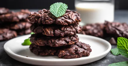 Dark Chocolate Mint Cookies