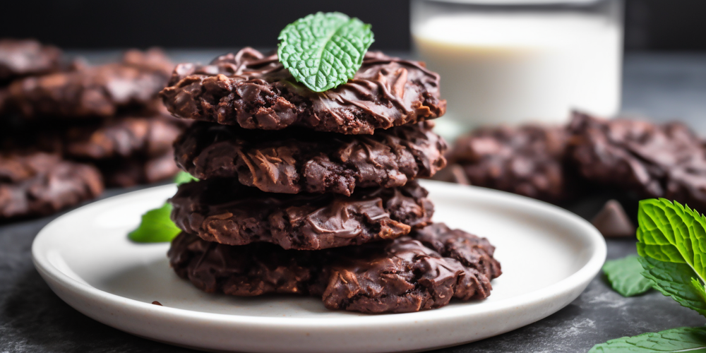 Dark Chocolate Mint Cookies