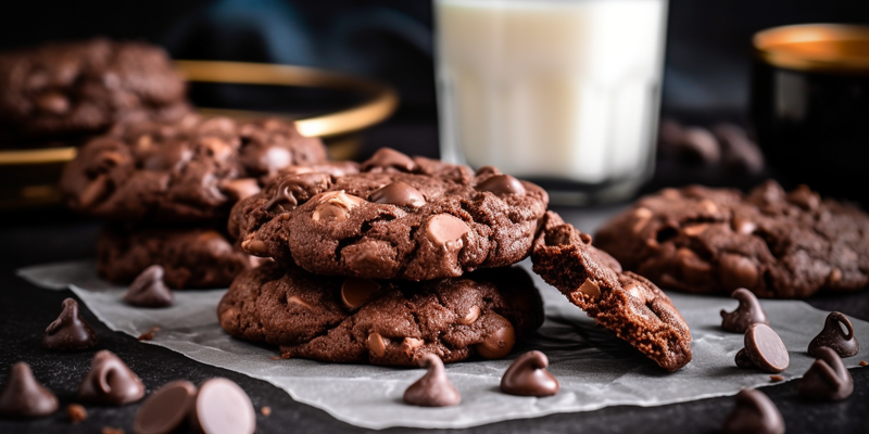 Double Chocolate Cookies Recipe