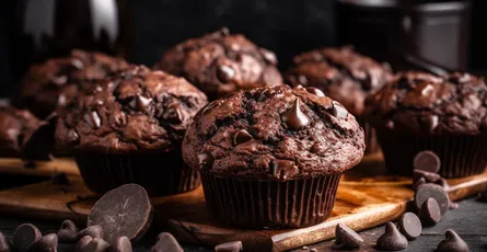 Double Chocolate Muffins