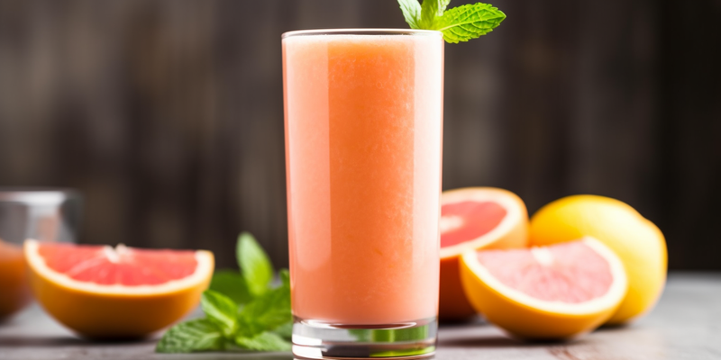 Refreshing Grapefruit Smoothie Recipe