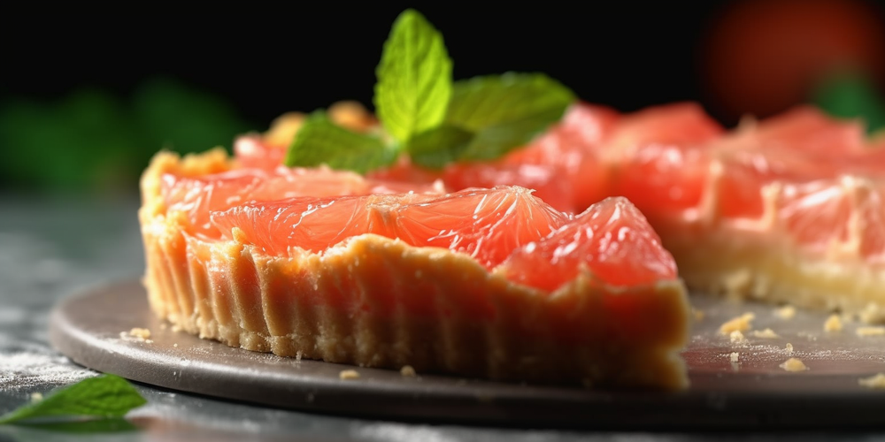 Grapefruit Tart: A Refreshing and Citrusy Dessert