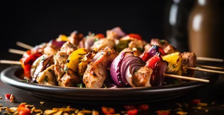 Grilled Chicken Kabobs