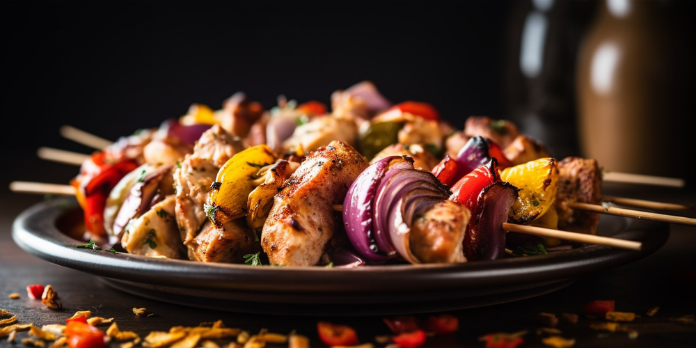 Grilled Chicken Kabobs