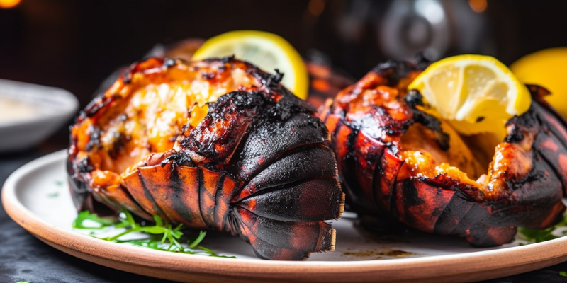 Grilled Lobster Tails