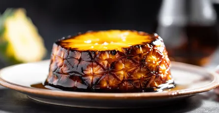 Grilled Pineapple with Honey Glaze