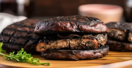 Grilled Portobello Mushroom Burgers