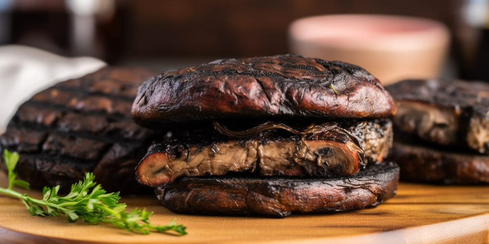 Grilled Portobello Mushroom Burgers