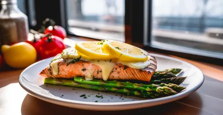 Grilled Salmon with Lemon Butter