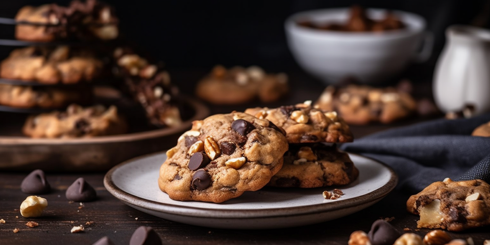 Hazelnut Chocolate Chip Cookies