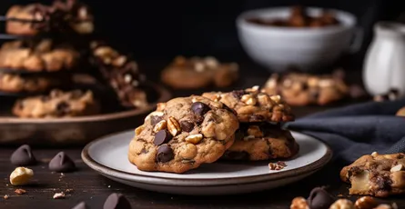 Hazelnut Chocolate Chip Cookies