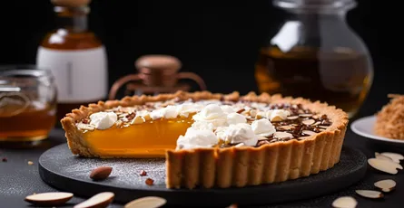 Honey Almond Tart Recipe