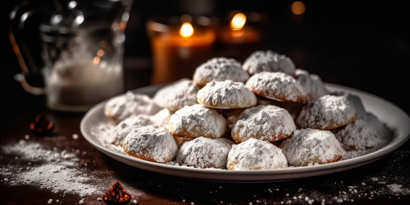 Kourabiedes: A Delicious Greek Christmas Cookie Recipe