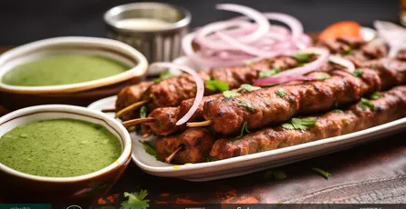 Lamb Seekh Kebab - A Delicious Indian Dish