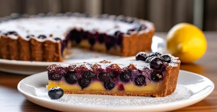 Lemon Blueberry Tart