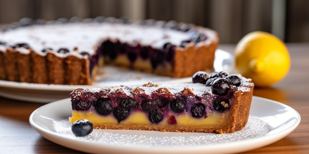 Lemon Blueberry Tart